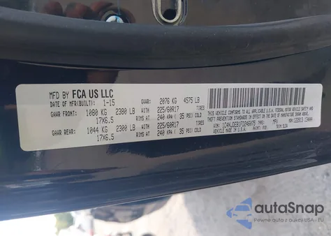 2015 Jeep Compass High Altitude Edition from USA, damaged, VIN 1C4NJDEB1FD246075